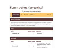 Tablet Screenshot of beresnik.pl